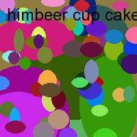 himbeer cup cakes